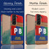 Personalized Creamy Peanut Butter Jar Initials Galaxy Case